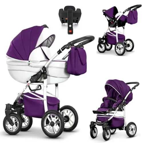 Kinderwagen-Set Craft Eco 5 in 1 inkl. Sportsitz, Autositz, Iso Base und Zubehör