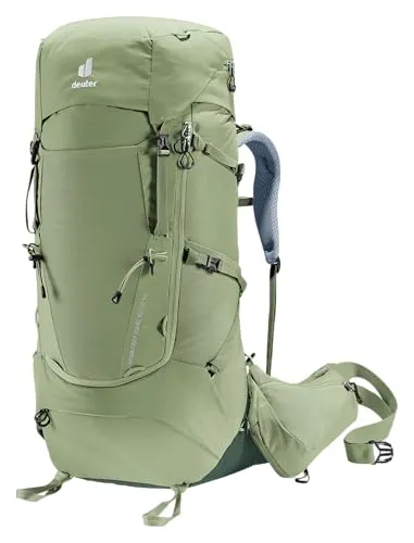 deuter Aircontact Core 55+10 SL Damen Trekkingrucksack - Hochwertiger Trekkingrucksack mit Aircontact Rückensystem und ergonomischem Design, ideal für lange Wanderungen und optimale Lastenverteilung. Hergestellt aus über 50% recycelten Materialien.