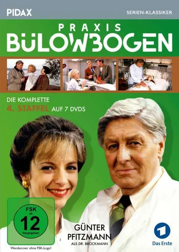 Pidax Serien-Klassiker PRAXIS BÜLOWBOGEN Staffel 4 Günter Pfitzmann 7 DVD NEU