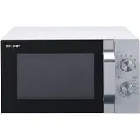 R204WA Mikrowelle weiß/silber
