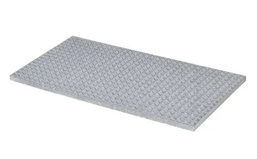 RESKRAT Gitterrost L-1200 B-600 mm | 30x2 mm Gitterroststufe verzinkt Lichtgitterrost Podest Treppenstufen