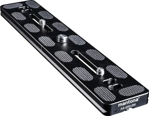 Mantona AS-200-2M Schnellwechselplatte Arca-Swiss kompatibel