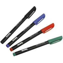 Produktbild CD/DVD Marker Set 4 Stück in Schwarz, Rot, Blau und Grün