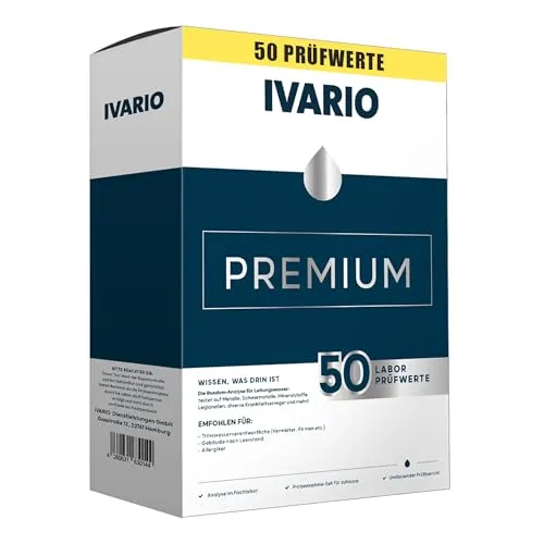 Produktbild IVARIO Labor-Wassertest Premium Check