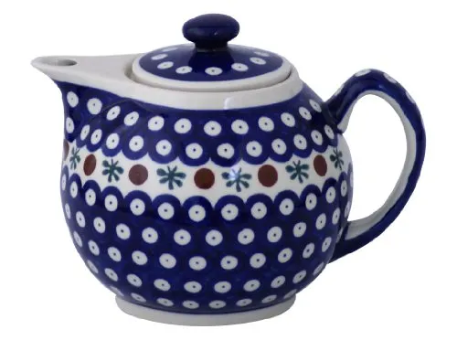 Original Bunzlauer Teekanne 1.0L - GU-740/41 - im Dekor 41