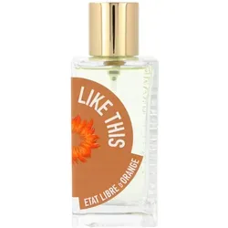 Etat Libre d’Orange Like This Eau de Parfum 100 ml für Damen - Damenduft mit blumigen und erdigen Noten, perfekt für den Herbst. Verführerische Kopfnote aus Mandarine und Ingwer sorgt für Frische und Wärme.