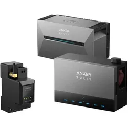 Anker SOLIX Power Dock Multisystem mit Solarbank 3 E2700 Pro - Powerstations: Spart bis zu 80 % Stromkosten mit 15 Jahren Lebensdauer und 10 Jahren Garantie. Flexibel erweiterbar und einfach zu installieren.