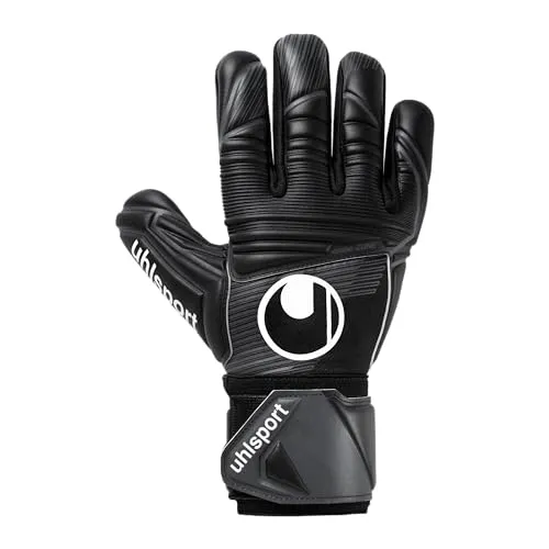 uhlsport Comfort Absolutgrip HN Torwarthandschuhe - Torwarthandschuhe für Kinder und Erwachsene mit Absolutgrip-Haftschaum für optimalen Grip und Dämpfung bei jedem Wetter. Atmungsaktiver Stoff und innovative Innennahtkonstruktion für perfekte Passform und Ballkontrolle.