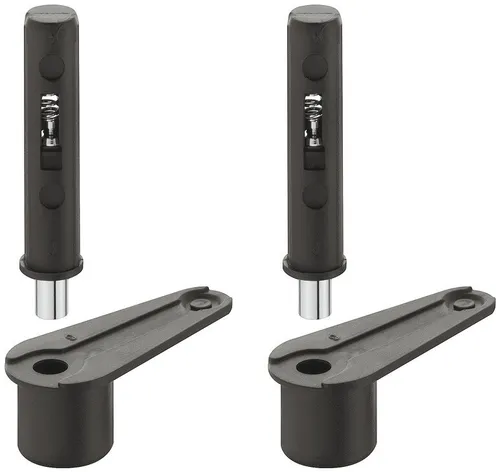 2x zapfenband schwarz scharnier möbel Möbelband gefedert unsichtbaren Anschlag