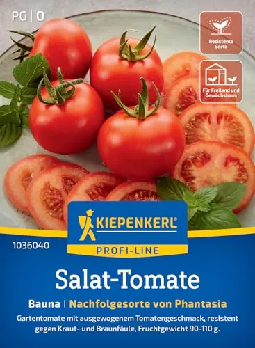Kiepenkerl Profi-Line Salat-Tomatensamen Bauna 1036040 in rot von Kiepenkerl