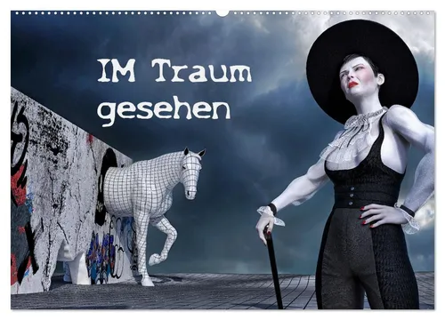 CALVENDO Wandkalender Im Traum gesehen (Wandkalender 2026 DIN A2 quer), CALVENDO Monatskalen