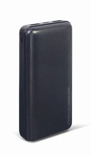 GEMBIRD PowerBank 20.000 mAh schwarz