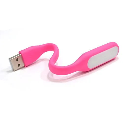 kenable Buchse LED Hell Licht USB Kraft Multi Zweck Laptop PC Rosa