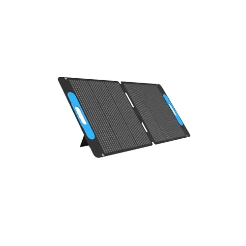 RealPower SP-100E: 100W Faltbares Solarpanel, wasserabweisendes Photovoltaikmodul - Ideal als mobiler Kollektor für netzunabhängige Stromversorgung in Kombination Powerstations