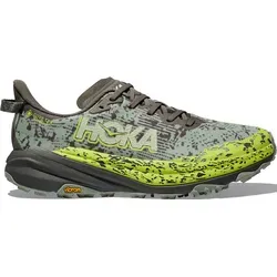 Hoka One One Speedgoat 6 Gore-Tex Laufschuhe Herren - Vert - 42 - Laufschuhe für Trailrunning, ausgestattet mit wasserdichtem Gore-Tex für optimalen Komfort und Schutz in jedem Gelände.