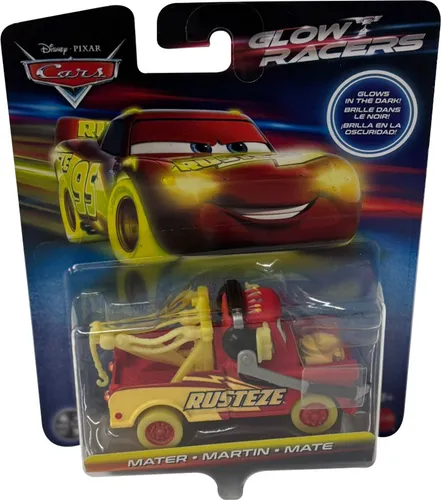 Cars Glow Racers leuchtendes Hook Fahrzeug im Dunkeln von Cars