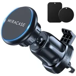 Handyhalterung mit 6 starken Magneten & Metallplatte 360° für Auto