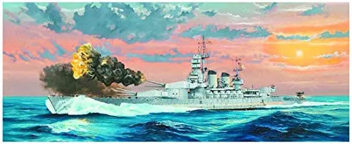 1/350 RN Littorio, 1941 - Wasserfahrzeug-Modellbausatz - Detailgetreues Modell des italienischen Schlachtschiffs, ideal für Sammler und Modellbau-Enthusiasten.