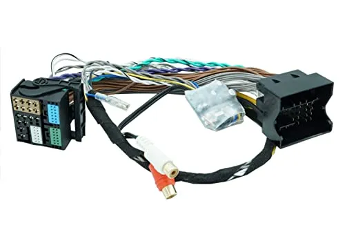 Audio System HLC2 EM Power QUADLOCK 52 Plug & Play High Low Adapter Kompatibel mit Audi, Seat, Skoda, VW