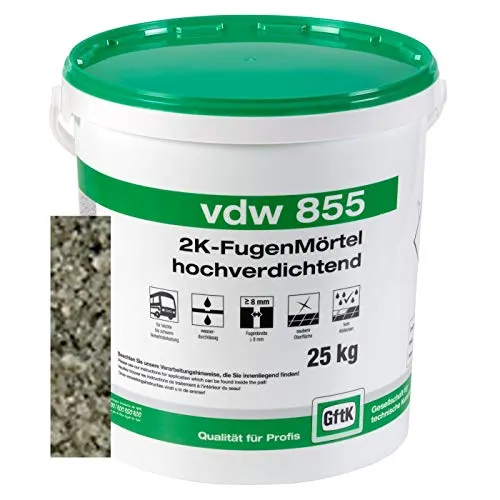 Produktbild vdw 855 Fugenmörtel steingrau 25kg