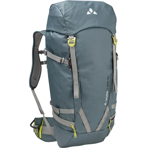 VAUDE Rupal 35+ Rucksack - Robuster Rucksack mit zentralisierbaren Schultergurten für optimale Bewegungsfreiheit und schneeabweisendem Rücken, ideal für Bergabenteuer.