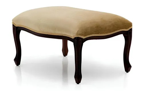 Xlmoebel Hocker Beige Sitzbank mit Textilbezug und komfortablem Polster (1 St., Hocker), Hergestellt in Europa