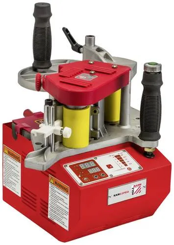 Holzmann Maschinen KAM65PRO_230V Kantenanleimgerät 855W - Sonstiges Elektrowerkzeug, handlich und mobil mit Display zur Temperaturkontrolle für schnelle Einsatzbereitschaft in Werkstätten oder beim Montagegebrauch.
