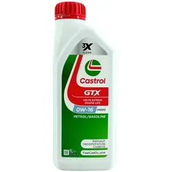 Castrol GTX 0W-16 Motoröl - Hochleistungs-Motoröl für optimalen Schutz und Leistung, ideal für moderne Motoren.