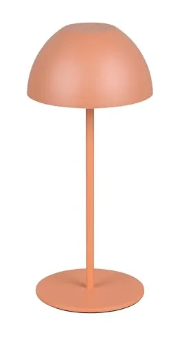 Reality Leuchten LED Tischleuchte ORTIZ, Outdoor Akku Tischleuchte - Nachttischleuchten – die vielseitige Pilzform mit USB-Ladefunktion und IP44 Schutzklasse macht ORTIZ ideal für drinnen und draußen, mit bis zu 3 Stunden Laufzeit und Dimmfunktion für perfekte Lichtstimmung.