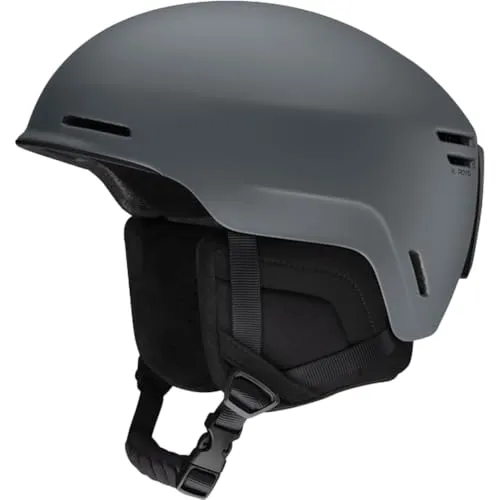 Smith Method Matte Slate SMALL Skihelm - Herren & Unisex Skihelme mit In-Mold-Konstruktion für leichten, widerstandsfähigen Schutz und innovativem AirEvac Belüftungssystem, das beschlagfreie Sicht garantiert.