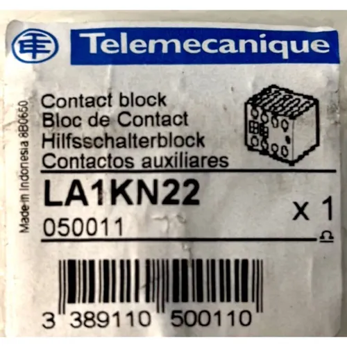 Telemechanique LA1KN22 Hilfskontakt Block Tesys 2 F Plus 2 O Klemmen