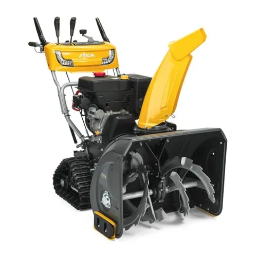 Stiga Benzin-Schneefräse ST 5266 P TRAC - Leistungsstark und effizient - Benzin-Schneefräse mit 66 cm Arbeitsbreite und 6,2 kW Leistung, ideal für große Flächen und anspruchsvolle Schneeräumung.
