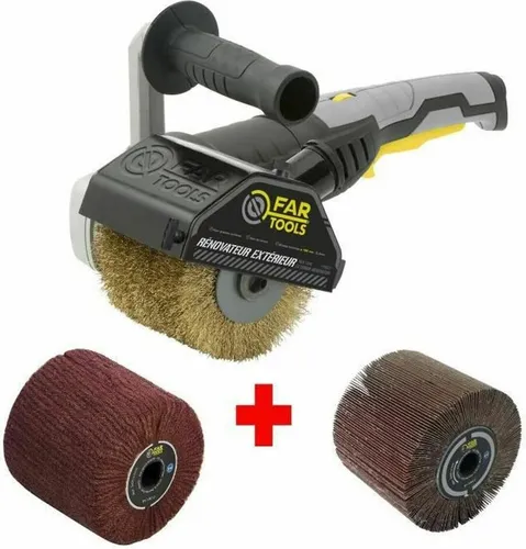 Fartools Rex120c Polierer 1300 W - Nass-/Trockensauger, leistungsstarker Polierer mit 1300 W für perfekte Ergebnisse auf Metall, Holz und Beton. Ideal für Heimwerker, die Wert auf Detailarbeit legen.