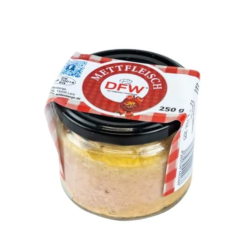 Mettfleisch 250g (Glas) Wurstkonserve | Hausmacher Qualität | DFW (1229)