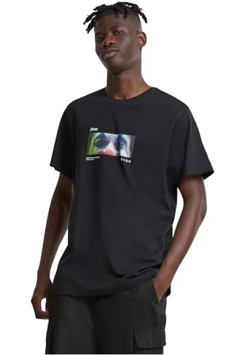 Mister Tee Herren T-Shirt Please Tee Black XL - T-Shirts für Herren mit stylischem Print, aus angenehmem Material für optimalen Tragekomfort und lässigen Look.