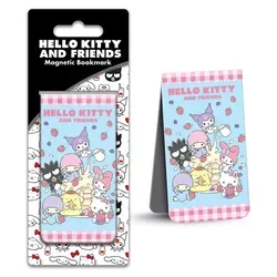 Hello Kitty & Friends - Blue - magnetisches Lesezeichen