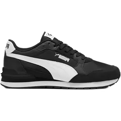 PUMA Unisex ST Runner v4 NL Sneaker, Black White, 36 EU - Herren-Sneaker mit sportlichem Design und optimalem Tragekomfort für den Alltag und Freizeitaktivitäten.
