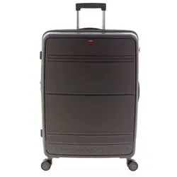 Gladiator 3500 4 Rollen Trolley 75 cm mit Dehnfalte  grau