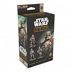 Star Wars: Legion - Klon-Commander Cody Erweiterung - Tabletop Spiel für 2 Spieler ab 14 Jahren, erweitere deine Armee mit Klon-Commander Cody und seinen Trupplern Waxer und Boil für strategische Vorteile im Spiel.