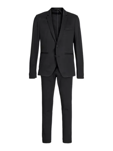 JACK & JONES JJEJAXON Junior Anzug mit Blazer und Hose in schwarz von Jack & Jones