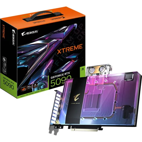 Gigabyte AORUS GeForce RTX 5090 Xtreme WATERFORCE WB 32G