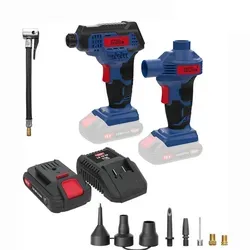 Güde Kompressor 18V KLS 18-0 mit Akku und Luftpumpenset