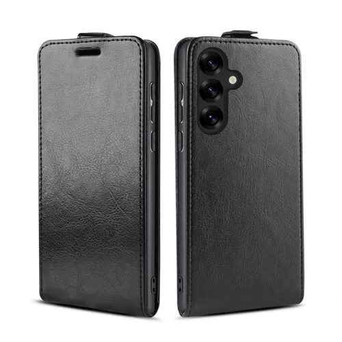 Handy Hülle für Samsung Galaxy S25 Ultra Handyhülle Klapphülle Cover Schwarz