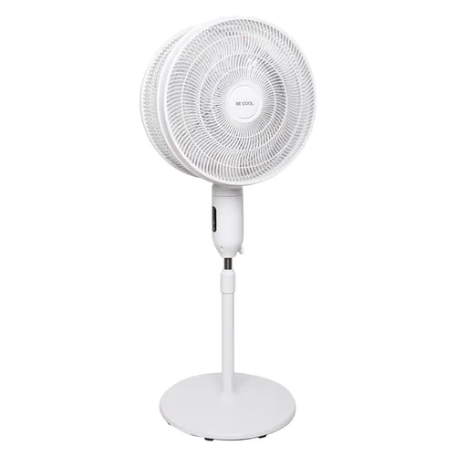BE COOL Doppelkopf Standventilator 2x45cm BC2x16DC2501