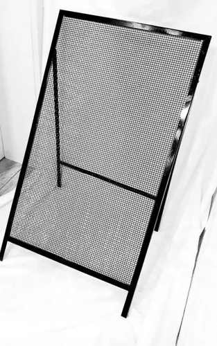 Gartensieb Durchwurfsieb Erdsieb Kompostsieb Gitter Werkstatt Garten 60 x 110 cm