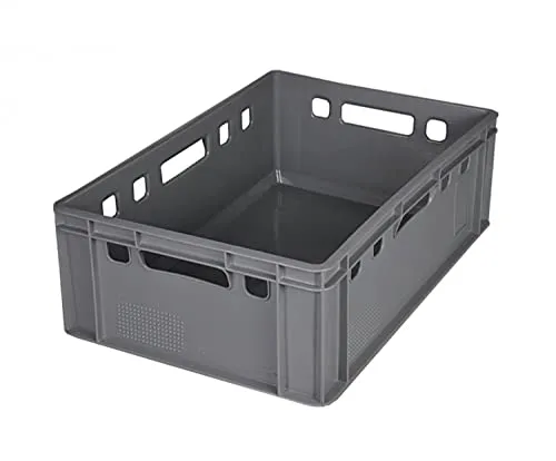 1a-Handelsagentur Buri Eurofleischkiste grau E1 / E2 / E3, Größe:E2