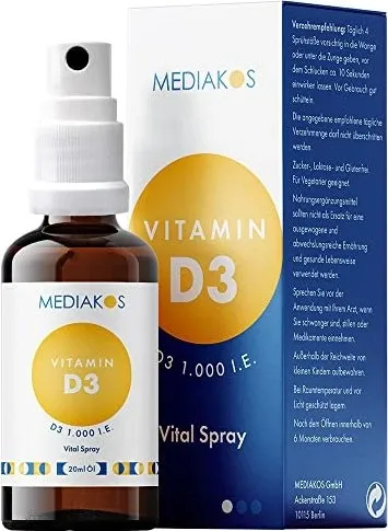 Vitamin D3 1000 I.e. Mediakos Vital Spray