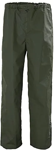 Helly Hansen Mandal Pant Regenhose - army green - S - Funktionsjacken: Die Mandal Hose hält Sie zuverlässig trocken mit wasserfestem Stoff und verstellbarem Saum – ideal für alle Wetterbedingungen.