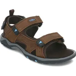 CMP Almaak Hiking Sandal seppia (P816) 42 - Herren Outdoor Sandalen - Wanderschuhe für Herren, ideal für Outdoor-Aktivitäten. Ergonomisches Design mit strapazierfähiger Innensohle aus Rauleder und verstellbaren Klettverschlüssen für optimalen Halt.