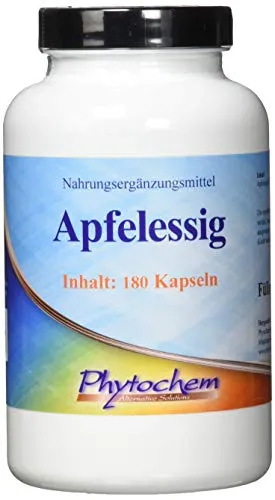 Apfelessig, 180 St. Kapseln